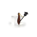 Load image into Gallery viewer, T. Dudley 2003 Tudor Medieval Wall Torch Sconce with Fleur-de-Lis 1:12 Scale
