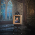 Load image into Gallery viewer, Hope Hoover Portrait of Bindo Altoviti After Raphael Framed Miniature Oil Painting
