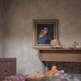 Load image into Gallery viewer, Hope Hoover Portrait of Bindo Altoviti After Raphael Framed Miniature Oil Painting
