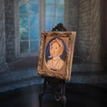 Load image into Gallery viewer, Marion Tucker “Portrait of Anne Boleyn” After Lucas Horenbout Dollhouse Painting
