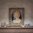 Load image into Gallery viewer, Marion Tucker “Portrait of Anne Boleyn” After Lucas Horenbout Dollhouse Painting

