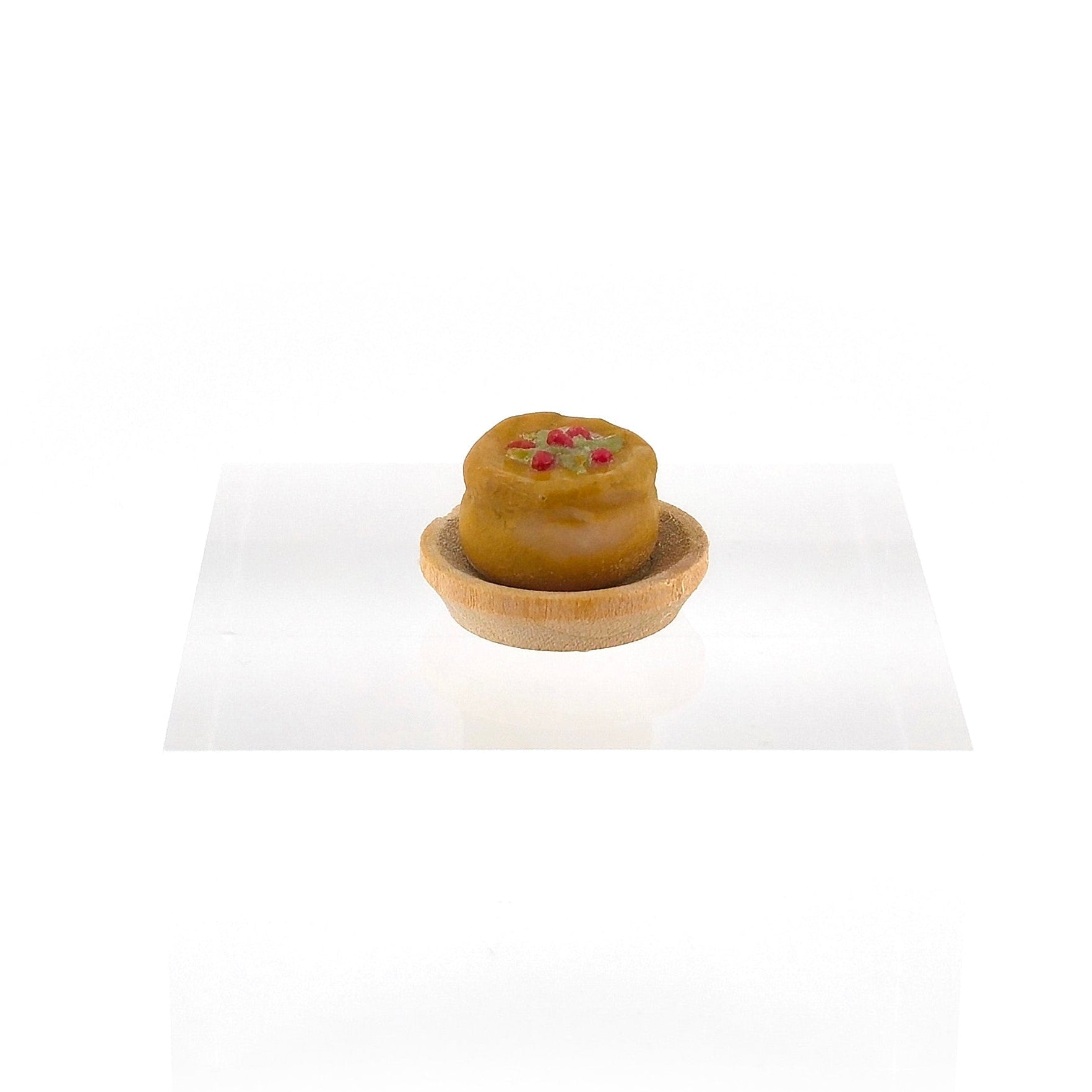 Val Adams Gramarye Keep Tudor Raised Meat Pie with Pomegranate & Herbs