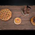 Load image into Gallery viewer, Val Adams Gramarye Keep Tudor Raised Meat Pie with Pomegranate & Herbs
