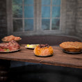 Load image into Gallery viewer, Val Adams Gramarye Keep Tudor Saffron Rice Pudding with Dried Fruit Miniature
