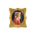 Load image into Gallery viewer, Portrait of a Lady After Botticelli Linda McBreen Miniature Oil Painting 1:12 Scale
