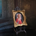 Load image into Gallery viewer, Portrait of a Lady After Botticelli Linda McBreen Miniature Oil Painting 1:12 Scale
