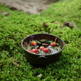 Load image into Gallery viewer, Gosia Suchodolska Miniature Apple Bobbing in the Wash Tub Dollhouse Autumn Scene
