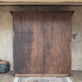 Load image into Gallery viewer, JK Roth Medieval Carved Dollhouse Wood Cabinet with Hinged Doors 1:12 Scale
