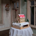 Load image into Gallery viewer, Volker Arnold Illuminated Micro Miniature Christmas House Winter Scene 1:144 Scale

