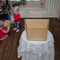 Load image into Gallery viewer, Rare Volker Arnold Illuminated Micro Miniature Christmas Roombox Scene 1:144 Scale
