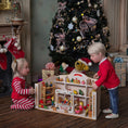 Load image into Gallery viewer, Volker Arnold Micro Christmas Toy Shop Filled with Tiny Toys 1:144 Scale
