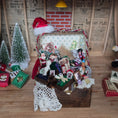Load image into Gallery viewer, Christmas Memory Trunk Overflowing with Vintage Toys, Portraits & Holiday Treasures
