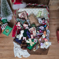 Load image into Gallery viewer, Christmas Memory Trunk Overflowing with Vintage Toys, Portraits & Holiday Treasures

