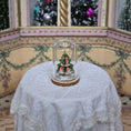 Load image into Gallery viewer, Arnold Volker “Village on a Christmas Tree” Micro German Village Under Glass Cloche
