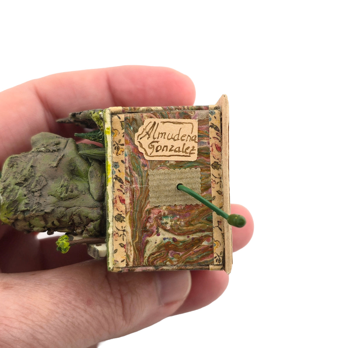 Miniature Mechanical Toy Village Automata by Almudena Gonzalez OOAK