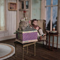 Load image into Gallery viewer, Miniature Mechanical Toy Seaside Automata by Almudena Gonzalez OOAK
