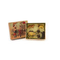 Load image into Gallery viewer, Antique-Style Miniature Menagerie Toy Set Boxed Clay Jungle Animals
