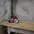 Load image into Gallery viewer, Gosia Suchodolska Miniature Berry Pavlova Dessert on Paper Doily 1:12 Scale
