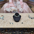 Load image into Gallery viewer, Sun Lemmens Emerald & Crystal 4-Piece Jewelry Parure Set Necklace, Earrings & Brooch
