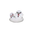 Load image into Gallery viewer, Sun Lemmens Wearable Gothic Heart Choker & Earring Set on Display Stand for Doll
