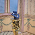 Load image into Gallery viewer, Sun Lemmens Wearable Tudor Anne Boleyn “B” Pearl Necklace Replica on Display Bust

