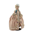 Load image into Gallery viewer, Dana Burton Rococo Young Girl in Pink Silk Pannier Gown with Macaw Porcelain Artist Doll
