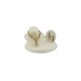 Load image into Gallery viewer, Sun Lemmens Wearable Pale Pink Gemstone Necklace & Earring Set with White Display
