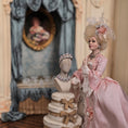 Load image into Gallery viewer, Sun Lemmens Rococo Pink Pearl & Crystal Parure Set with Tiara, Necklace & Earrings
