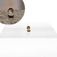 Load image into Gallery viewer, RARE Sun Lemmens Solitaire Engagement Ring in Leather Box Dollhouse Wearable
