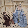 Load image into Gallery viewer, RARE Sun Lemmens Solitaire Engagement Ring in Leather Box Dollhouse Wearable
