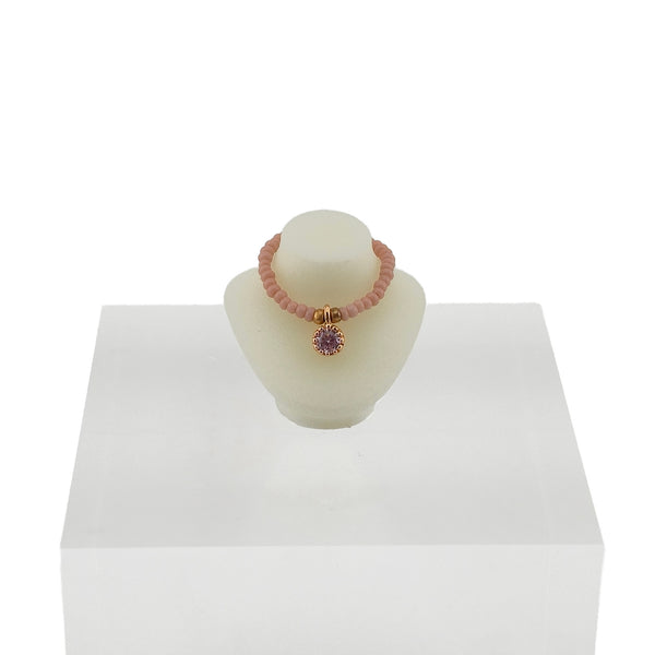 Lynn O’Shaughnessy Rose Quartz & Amethyst Wearable Necklace IGMA Fellow