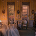 Load image into Gallery viewer, Vintage 1990s Illuminated 1:24 Scale French-Style Bedroom & Bath Artisan Roombox
