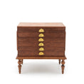 Load image into Gallery viewer, Vintage Wooden Plan Chest or Map Chest by Taller Targioni of Spain
