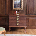Load image into Gallery viewer, Vintage Wooden Plan Chest or Map Chest by Taller Targioni of Spain
