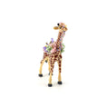 Load image into Gallery viewer, Pat Boldt 1:12 Scale Carousel Giraffe Calf with Lace Saddle, Pastel Ribbon & Flowers
