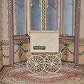 Load image into Gallery viewer, Vintage Working Musical Barrel Organ Cart by German Artist Hans Meier 1:12
