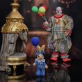 Load image into Gallery viewer, Anna Braun Rare Baby Girl Toy Bunny Rabbit in Blue Romper and Ruffled Collar
