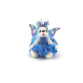 Load image into Gallery viewer, Anna Braun Blue Butterfly Ballerina Bear with Tutu, Wings and Bow, Jointed Bear
