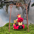 Load image into Gallery viewer, Anna Braun OOAK Ladybug Fairy Teddy Bear in Red Tutu with Spotted Wings and Antennae
