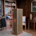 Load image into Gallery viewer, RESERVED For Frank Lloyd Wright Jose Gomez 1:12 LV Style Replica of Antique Traveling Watch & Jewelry Trunk Detailed OOAK
