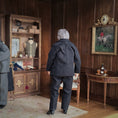 Load image into Gallery viewer, Hand-Sculpted Clay Gentleman Doll in Black Suit with Pocket Watch Chain Fully Poseable
