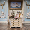 Load image into Gallery viewer, Marie-Pierre Gratias MP Creations Dresser Vignette Teddy Bears, Hatbox & Ephemera
