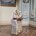 Load image into Gallery viewer, Marie-Pierre Gratias MP Creations Dresser Vignette Teddy Bears, Hatbox & Ephemera
