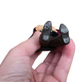 Load image into Gallery viewer, RESERVED for Kathryn Yuna Maria Jesus Chaparro Clay Elderly Man Doll in Smoking Jacket & Bow Tie
