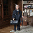 Load image into Gallery viewer, RESERVED for Kathryn Yuna Maria Jesus Chaparro Clay Doctor Doll, Stethoscope, Bag & Cane
