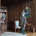 Load image into Gallery viewer, Philip Beglan Clay Country Gentleman Doll in Houndstooth Tweed Plus-Fours & Flat Cap
