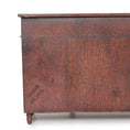 Load image into Gallery viewer, Alan Barnes of Tarbena Miniatures Walnut Breakfront Library Bookcase Credenza with Painted Books 2009
