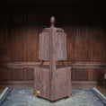 Load image into Gallery viewer, RARE Pierre Zador French Henri II Style Carved Corner Cabinet, Signed 1988 IGMA Fellow
