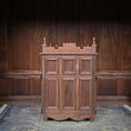 Load image into Gallery viewer, Orvin Benonie Fjare Victorian Wooton Patent Cabinet Secretary Desk with Working Compartments
