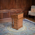Load image into Gallery viewer, John Davenport Edwardian Davenport Writing Desk with Floral Marquetry & Drawers, 1992
